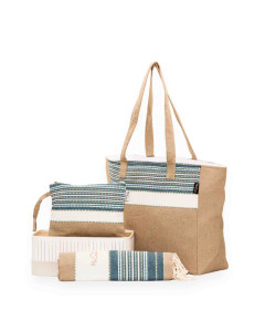Neceser con Asa Afra de Algodón Fouta | Ma'Cuca