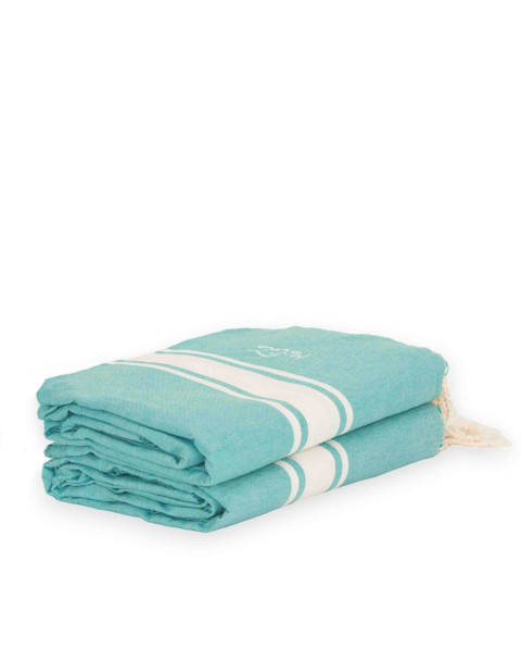 Fouta Corfú 2x2 m de Algodón | Ma'Cuca