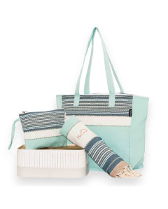 Neceser con Asa Afra de Algodón Fouta | Ma'Cuca