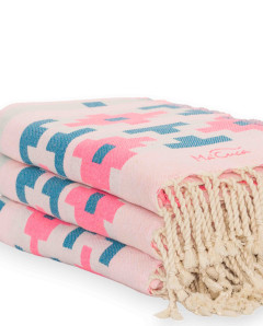 Fouta Jamaica Jacquard 2x1 m de Algodón | Ma'Cuca