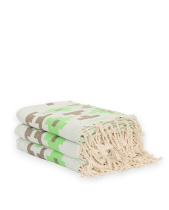 Fouta Jamaica Jacquard 2x1 m de Algodón | Ma'Cuca