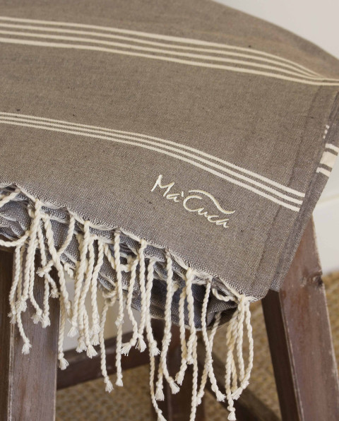 Fouta Las Palmas 2,5 x 1,5 m de Algodón | Ma'Cuca