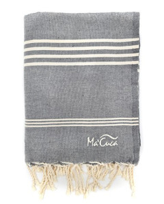 Fouta Las Palmas 2x2 m de Algodón | Cubresofá y Decoración Ma'Cuca