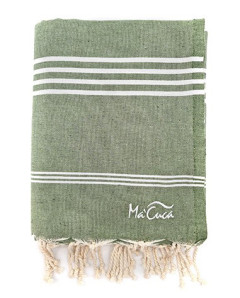 Fouta Las Palmas 2x2 m de Algodón | Cubresofá y Decoración Ma'Cuca