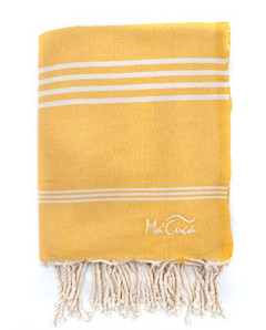 Fouta Las Palmas 2x2 m de Algodón | Cubresofá y Decoración Ma'Cuca