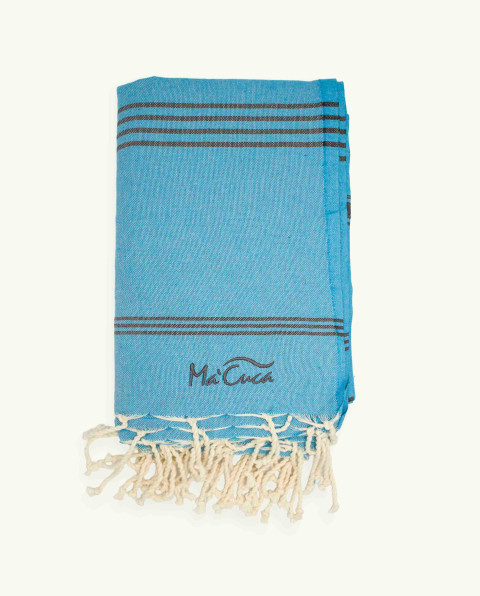 Fouta Las Palmas 2x2 m de Algodón | Cubresofá y Decoración Ma'Cuca