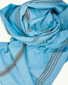 Fouta Las Palmas 2x2 m de Algodón | Cubresofá y Decoración Ma'Cuca