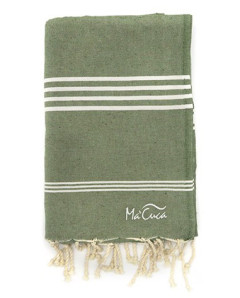 Fouta Las Palmas 3x2 m de Algodón | Cubresofá y Cubrecama Ma'Cuca
