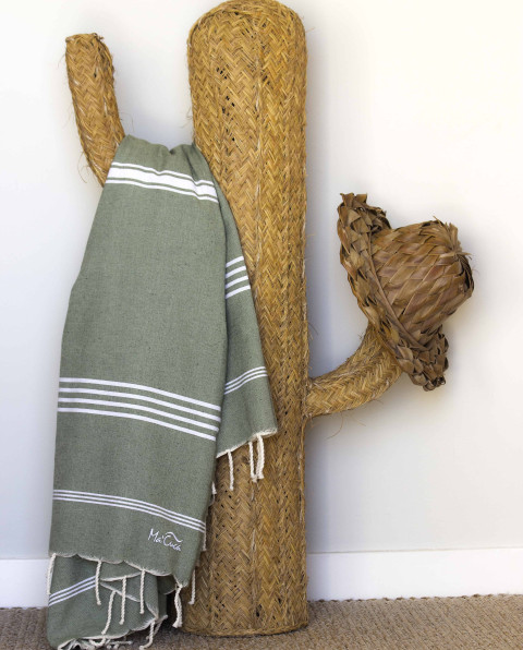 Fouta Las Palmas 3x2 m de Algodón | Cubresofá y Cubrecama Ma'Cuca