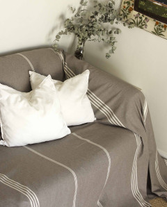 Fouta Las Palmas 3x2 m de Algodón | Cubresofá y Cubrecama Ma'Cuca