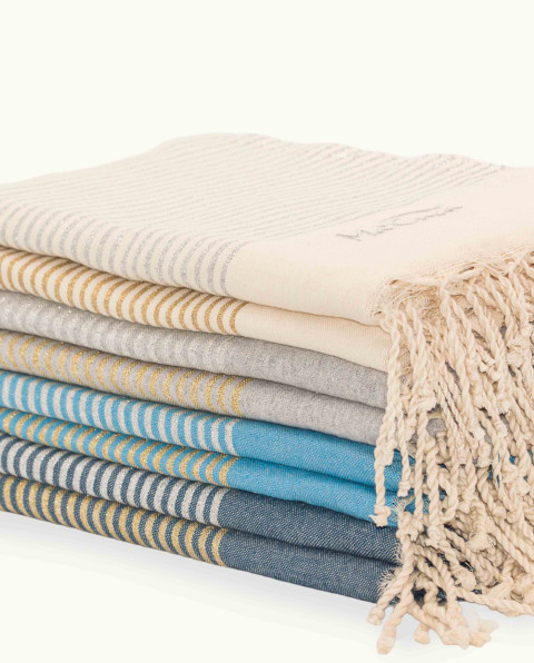 Fouta Lurex 2x1 m de Algodón con Lurex | Ma'Cuca