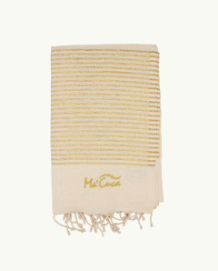 Fouta Lurex 2x1 m de Algodón con Lurex | Ma'Cuca