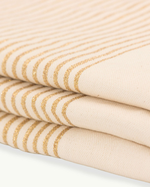 Fouta Lurex 2x1 m de Algodón con Lurex | Ma'Cuca