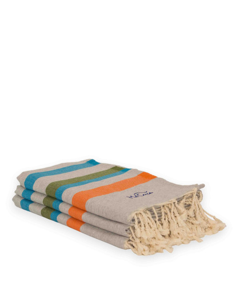 Fouta Milos 2x1 m de Algodón | Diseño Exclusivo Ma'Cuca