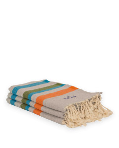 Fouta Milos 2x1 m de Algodón | Diseño Exclusivo Ma'Cuca