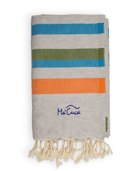 Fouta Milos 2x1 m de Algodón | Diseño Exclusivo Ma'Cuca