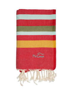 Fouta Milos 2x1 m de Algodón | Diseño Exclusivo Ma'Cuca