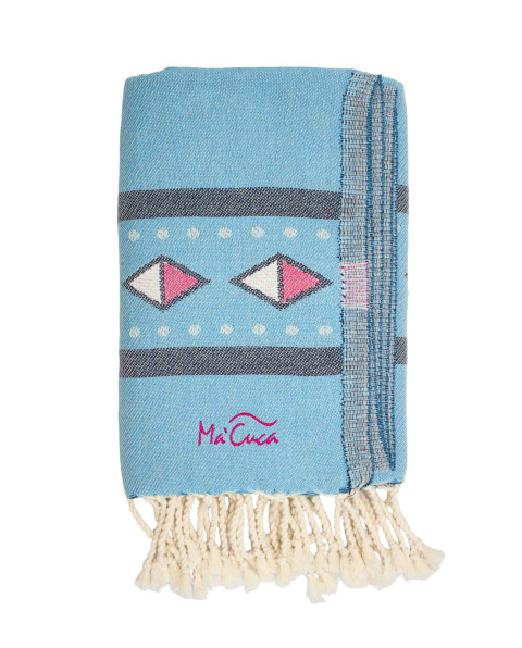 Fouta Moorea 2x1 m de Algodón | Diseño Exclusivo Ma'Cuca