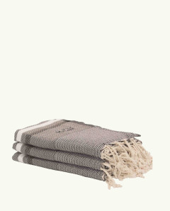 Fouta Point Décalé 2x1 m de Algodón | Ma'Cuca