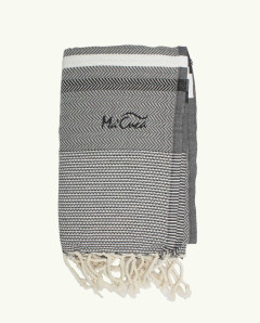Fouta Point Décalé 2x1 m de Algodón | Ma'Cuca