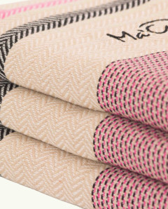 Fouta Point Décalé 2x1 m de Algodón | Ma'Cuca