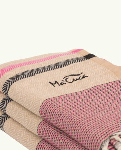 Fouta Point Décalé 2x1 m de Algodón | Ma'Cuca