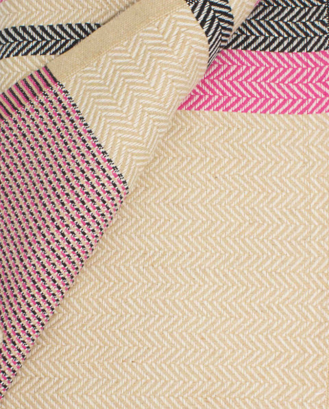 Fouta Point Décalé 2x1 m de Algodón | Ma'Cuca