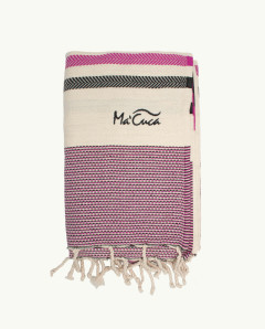 Fouta Point Décalé 2x1 m de Algodón | Ma'Cuca