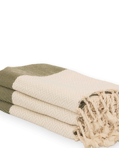 Fouta Oslo 65x120 cm de Algodón | Toalla de Baño Ma'Cuca