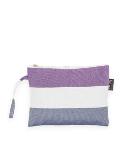 Neceser con Asa Medina de Algodón Fouta | Ma'Cuca