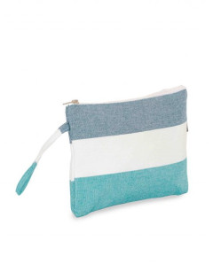 Neceser con Asa Medina de Algodón Fouta | Ma'Cuca