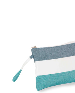 Neceser con Asa Medina de Algodón Fouta | Ma'Cuca