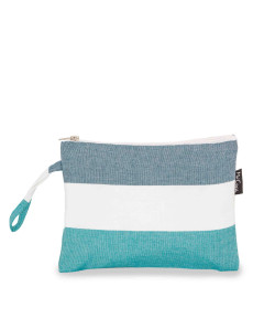 Neceser con Asa Medina de Algodón Fouta | Ma'Cuca
