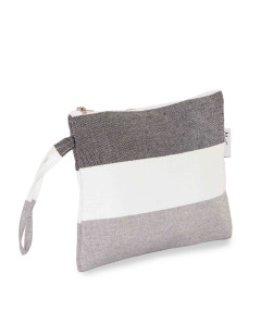 Neceser con Asa Medina de Algodón Fouta | Ma'Cuca