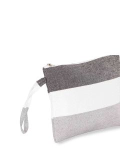 Neceser con Asa Medina de Algodón Fouta | Ma'Cuca