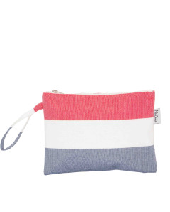 Neceser con Asa Medina de Algodón Fouta | Ma'Cuca