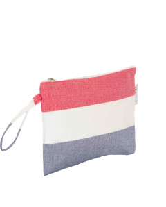 Neceser con Asa Medina de Algodón Fouta | Ma'Cuca