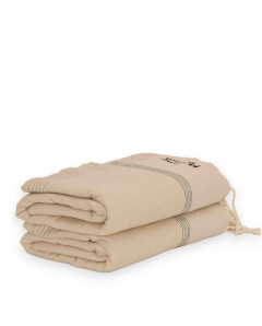 Fouta Natte 2,5 x 1,5 m de Algodón | Cubresofá y Cubrecama Ma'Cuca