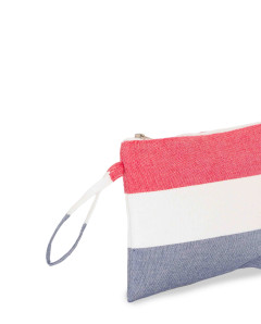 Neceser con Asa Medina de Algodón Fouta | Ma'Cuca