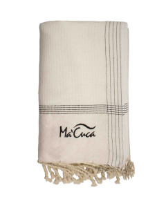 Fouta Natte 2,5 x 1,5 m de Algodón | Cubresofá y Cubrecama Ma'Cuca