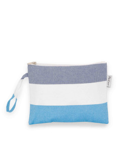 Neceser con Asa Medina de Algodón Fouta | Ma'Cuca
