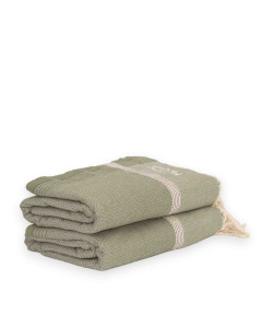 Fouta Natte 2,5 x 1,5 m de Algodón | Cubresofá y Cubrecama Ma'Cuca