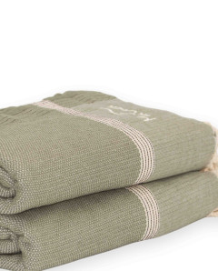 Fouta Natte 2,5 x 1,5 m de Algodón | Cubresofá y Cubrecama Ma'Cuca