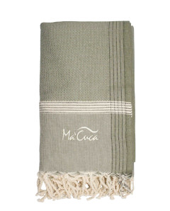 Fouta Natte 2,5 x 1,5 m de Algodón | Cubresofá y Cubrecama Ma'Cuca