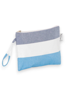 Neceser con Asa Medina de Algodón Fouta | Ma'Cuca