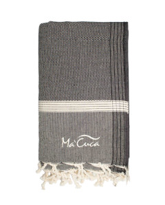 Fouta Natte 2,5 x 1,5 m de Algodón | Cubresofá y Cubrecama Ma'Cuca