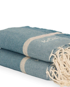 Fouta Natte 2,5 x 1,5 m de Algodón | Cubresofá y Cubrecama Ma'Cuca