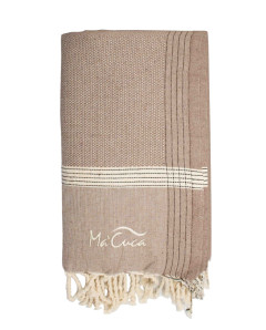 Fouta Natte 2,5 x 1,5 m de Algodón | Cubresofá y Cubrecama Ma'Cuca