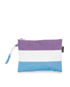 Neceser con Asa Medina de Algodón Fouta | Ma'Cuca