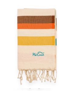 Fouta Siros 2x2 m de Algodón | Diseño Exclusivo Ma'Cuca